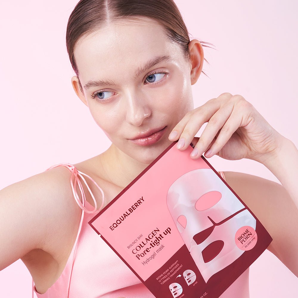 Eqqual Berry - Bouncy Day Collagen Glow Up Hydrogel Mask