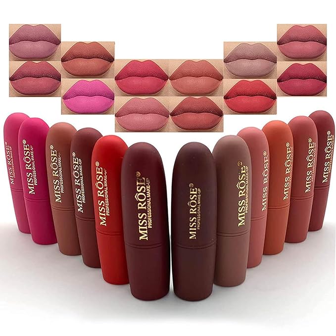 MissRose Matte Lipstick Set