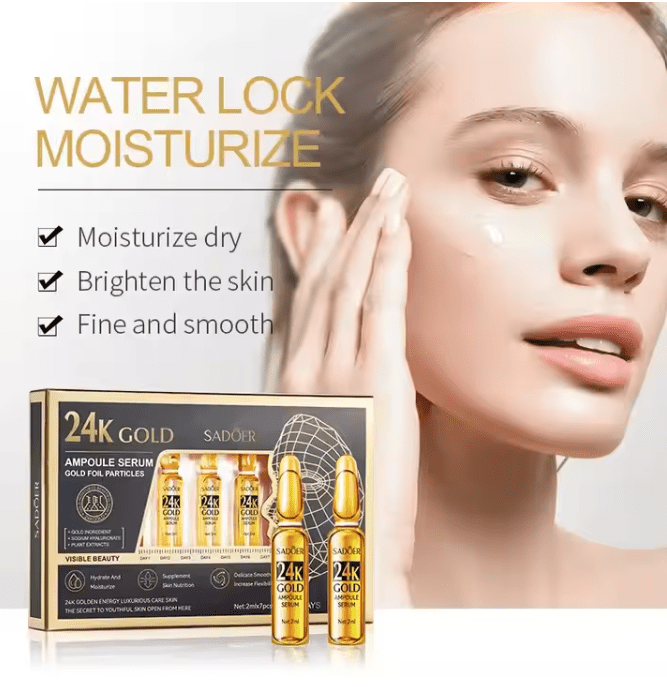 SADÖER - 24·K Golden Ampoule Serum (Original)  7 * 2ml